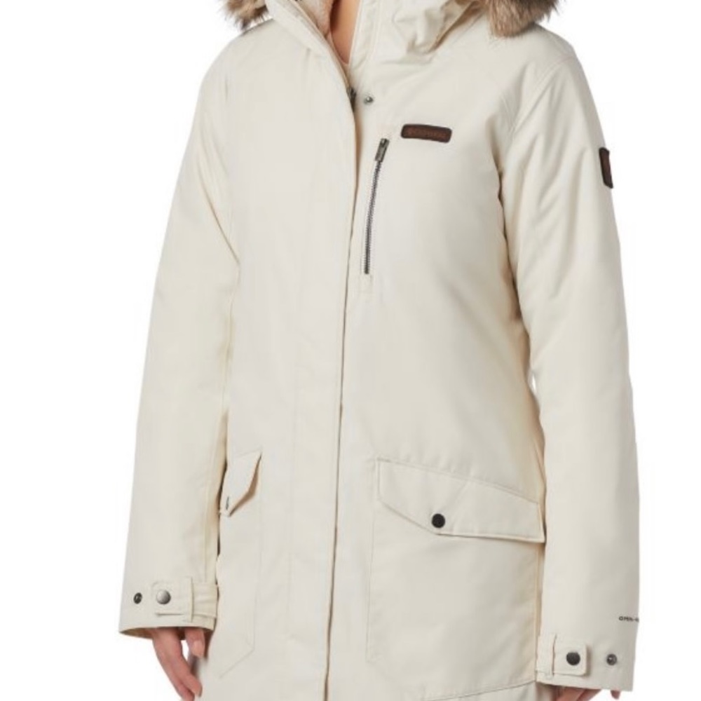 Columbia Women's Suttle Mountain  Long Insulated Jacket. Size Small ,